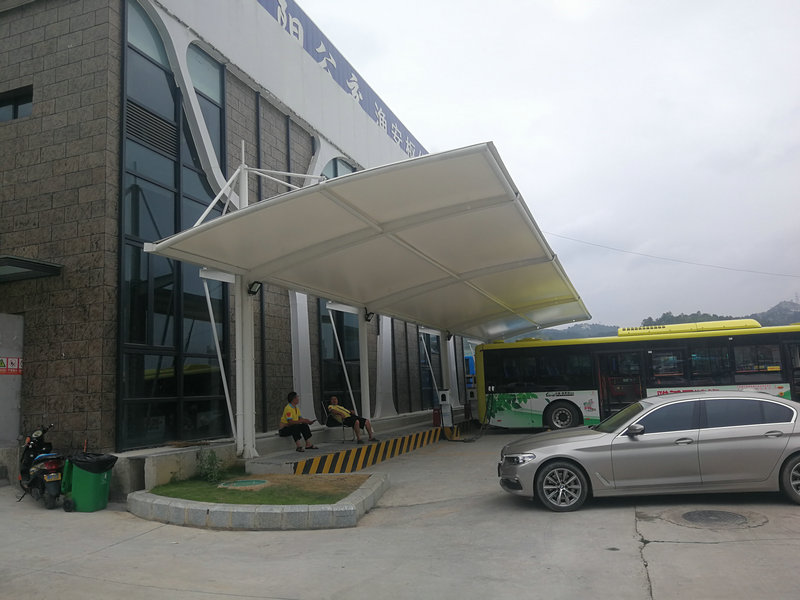 膜結(jié)構(gòu)停車棚